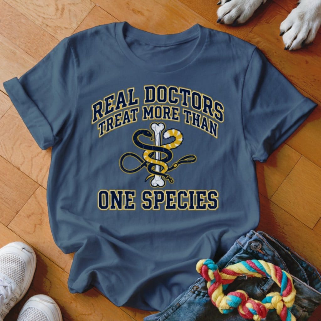 Real Doctors Shirt - The Pawsitive Initiative