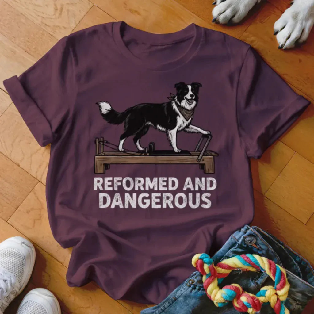 Reformed and Dangerous Shirt - The Pawsitive Initiative