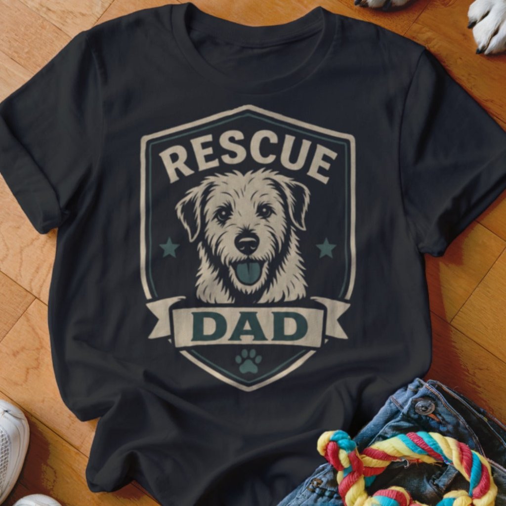 Rescue Dad Shirt - The Pawsitive Initiative