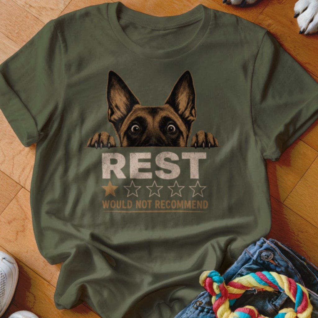 REST would not recommend Shirt - The Pawsitive Initiative