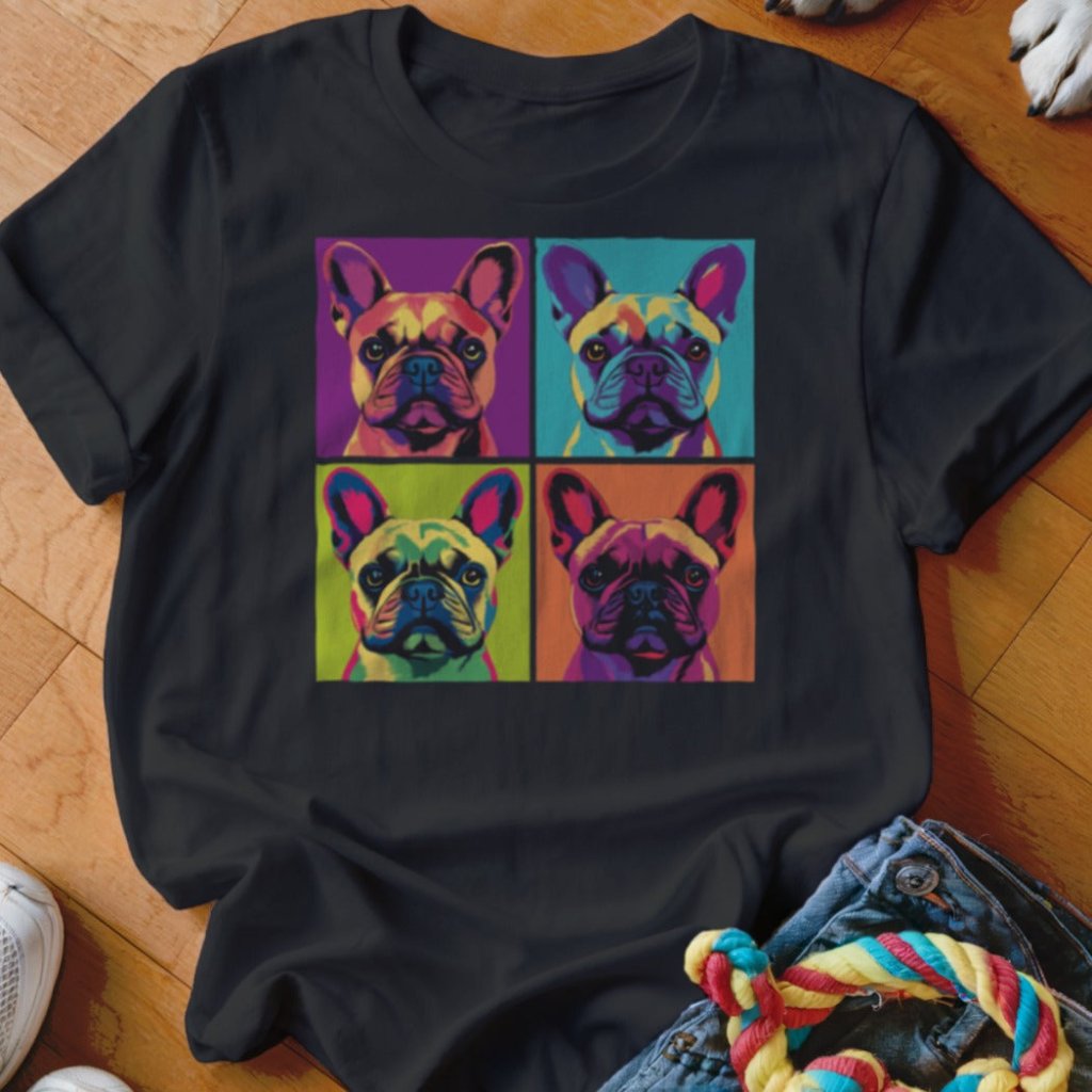 Retro Frenchie Shirt - The Pawsitive Initiative