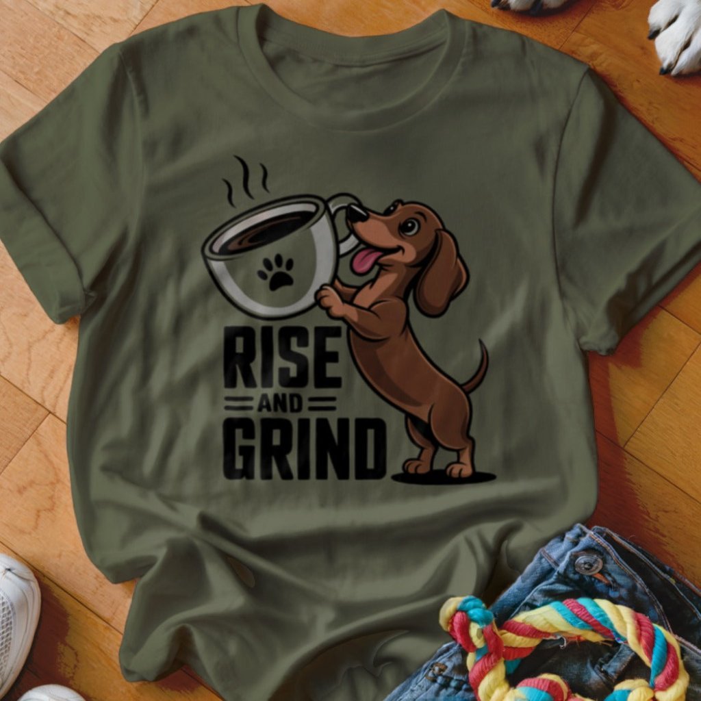 Rise and Grind Shirt - The Pawsitive Initiative
