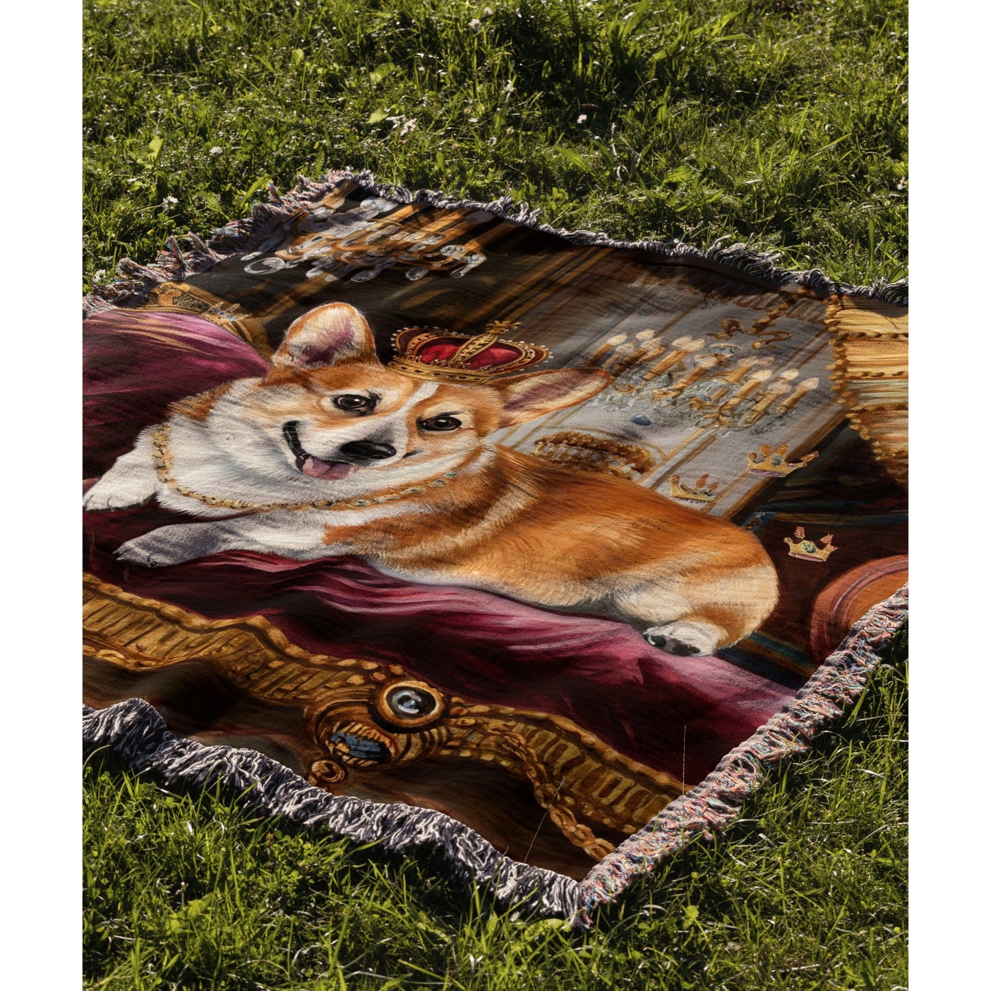 Royal Corgi Blanket - The Pawsitive Initiative