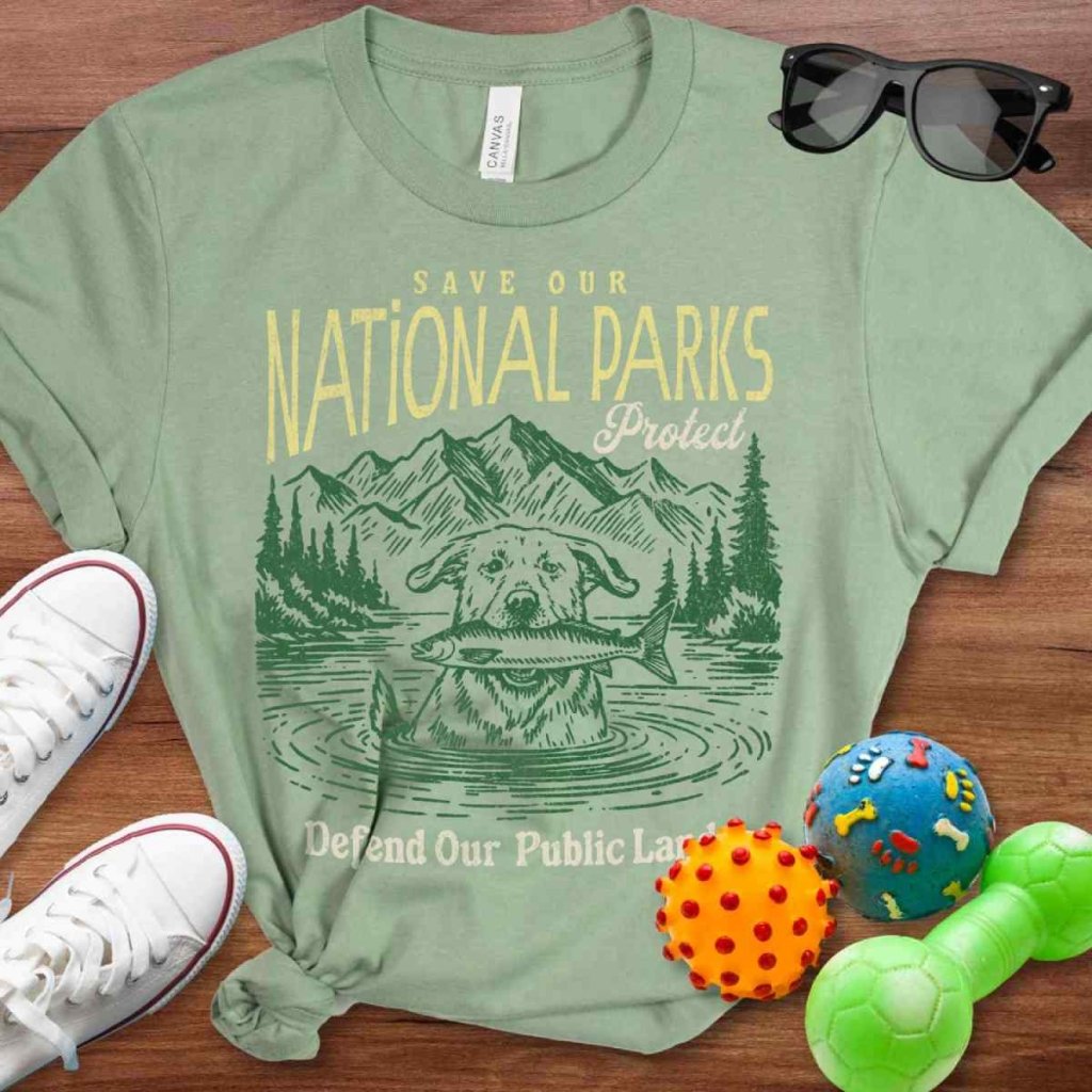 Save Our National Parks Shirt - The Pawsitive Initiative