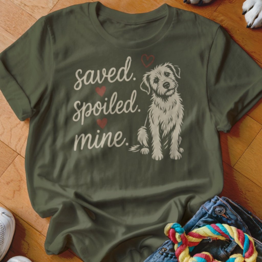 Saved Spoiled Mine Shirt - The Pawsitive Initiative