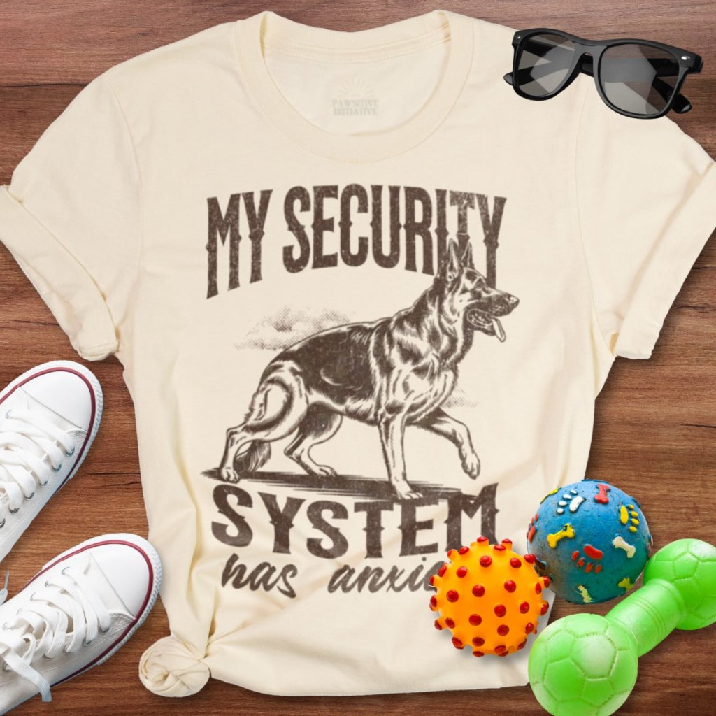 Security System Has Anxiety Shirt - The Pawsitive Initiative