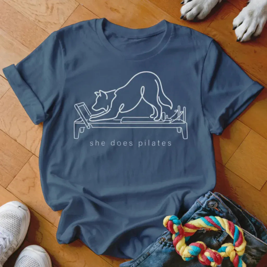 She Does Pilates Shirt - The Pawsitive Initiative