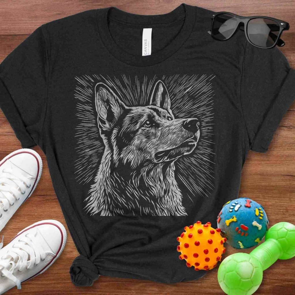 Shepherd Block Print Shirt - The Pawsitive Initiative