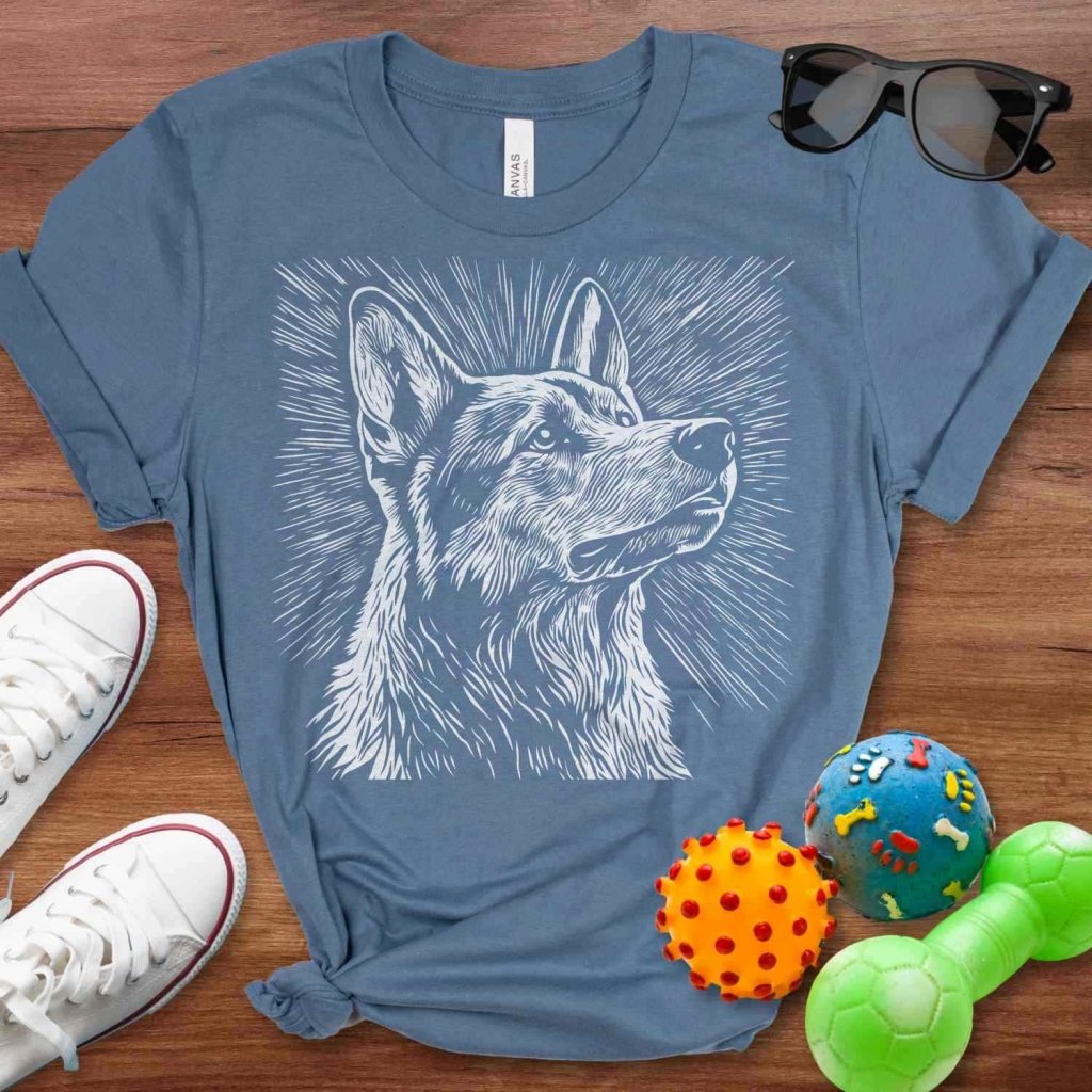 Shepherd Block Print Shirt - The Pawsitive Initiative