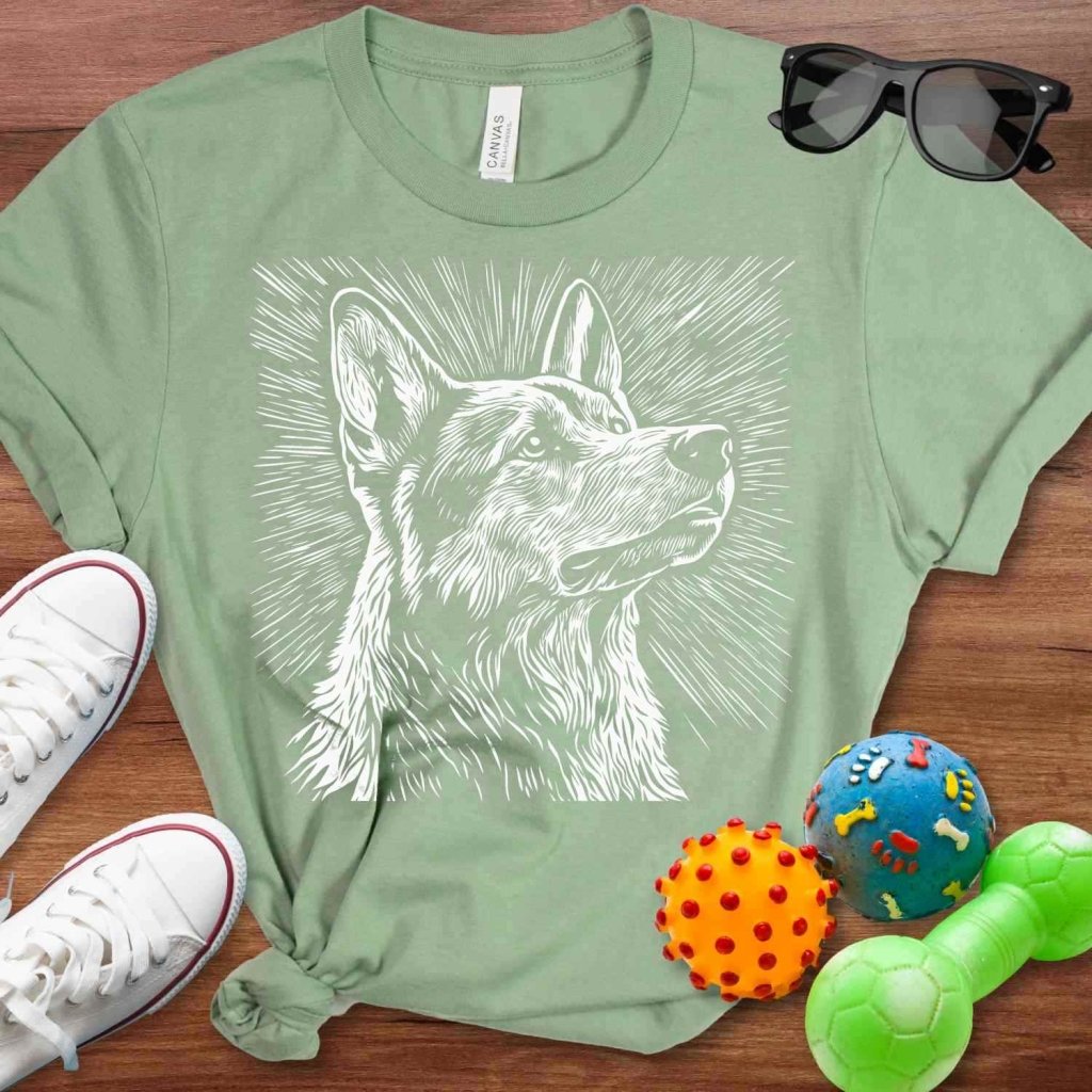 Shepherd Block Print Shirt - The Pawsitive Initiative