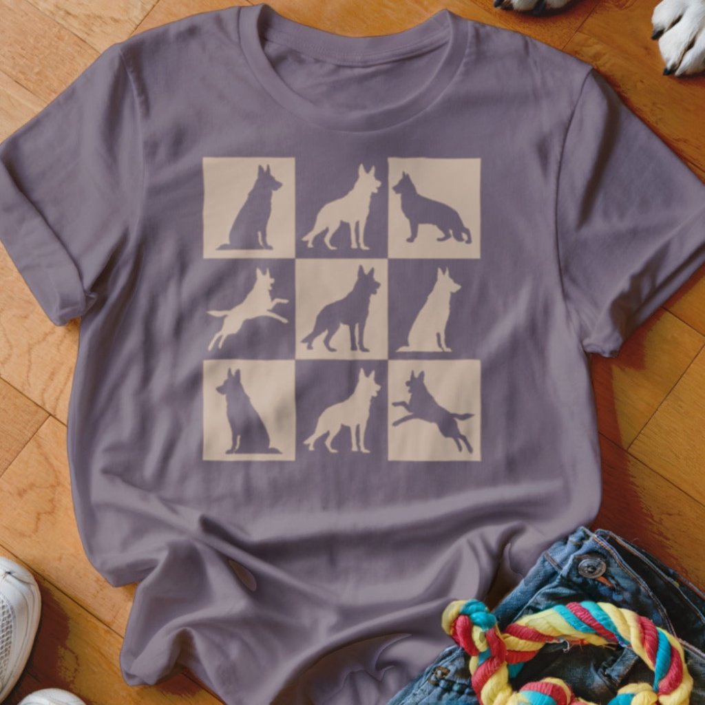 Shepherd Grid Shirt - The Pawsitive Initiative