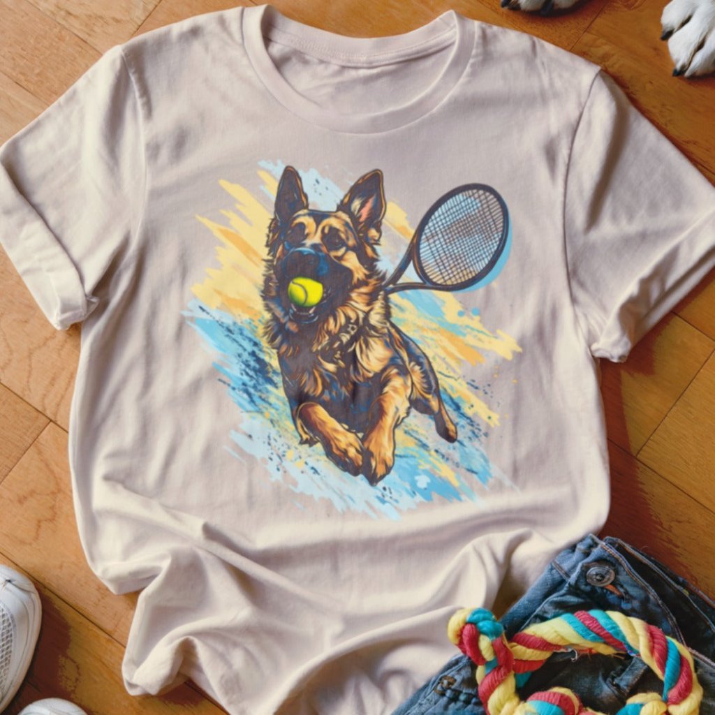 Shepherd Tennis Shirt - The Pawsitive Initiative