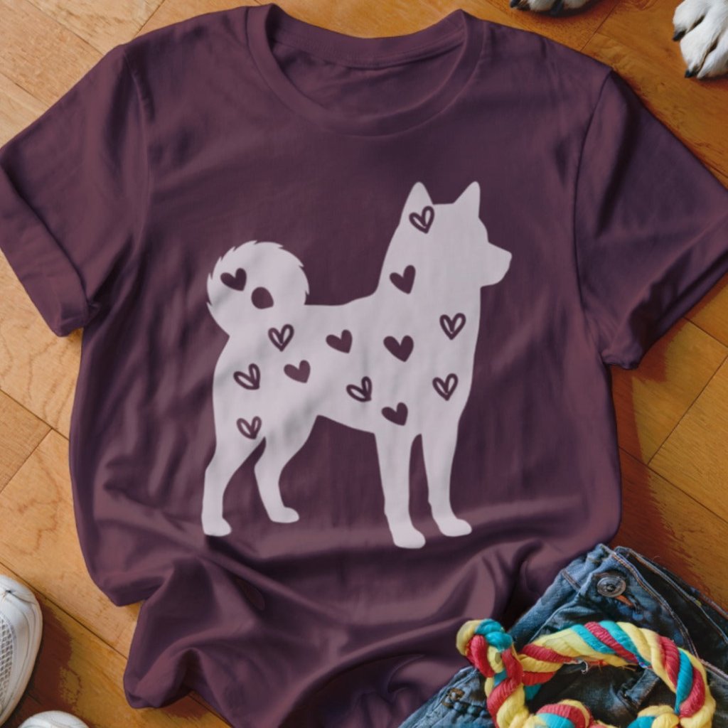 Shiba Inu Hearts Shirt - The Pawsitive Initiative