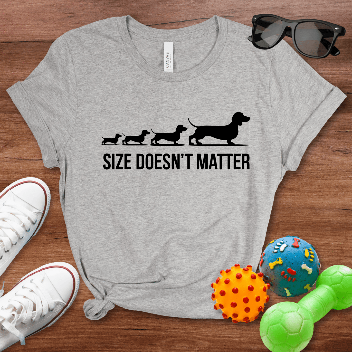 Size Doesn't Matter Shirt - The Pawsitive Initiative