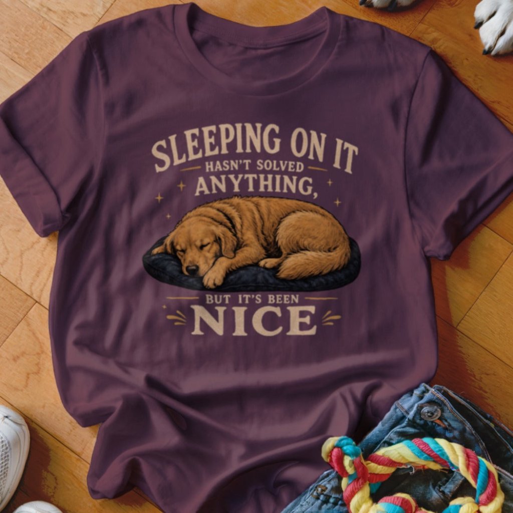 Sleeping On It Shirt - The Pawsitive Initiative