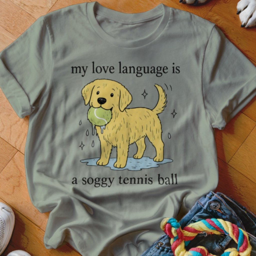 Soggy Tennis Ball Shirt - The Pawsitive Initiative