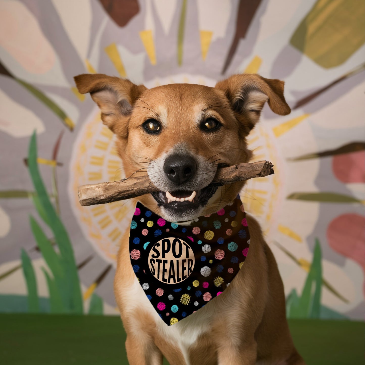 Spot Stealer Bandana - The Pawsitive Initiative