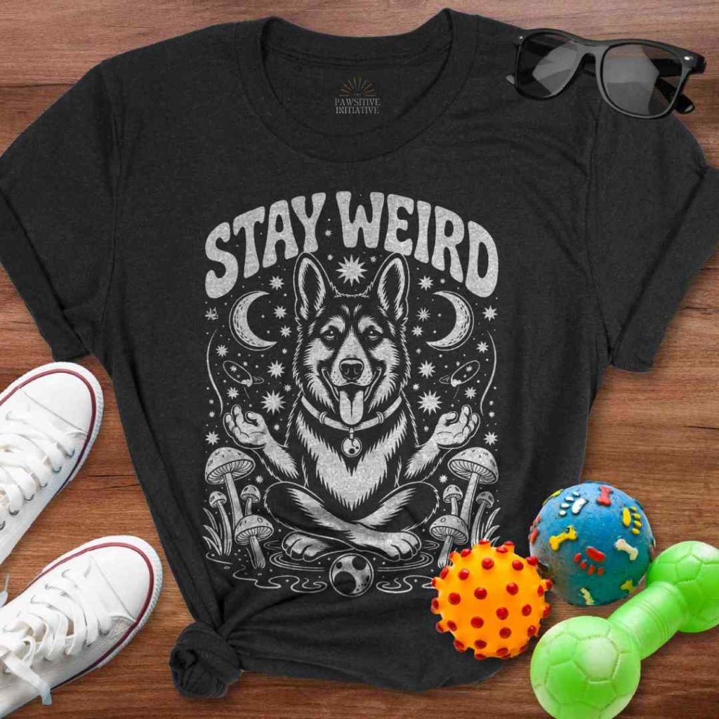 Stay Weird Shirt - The Pawsitive Initiative