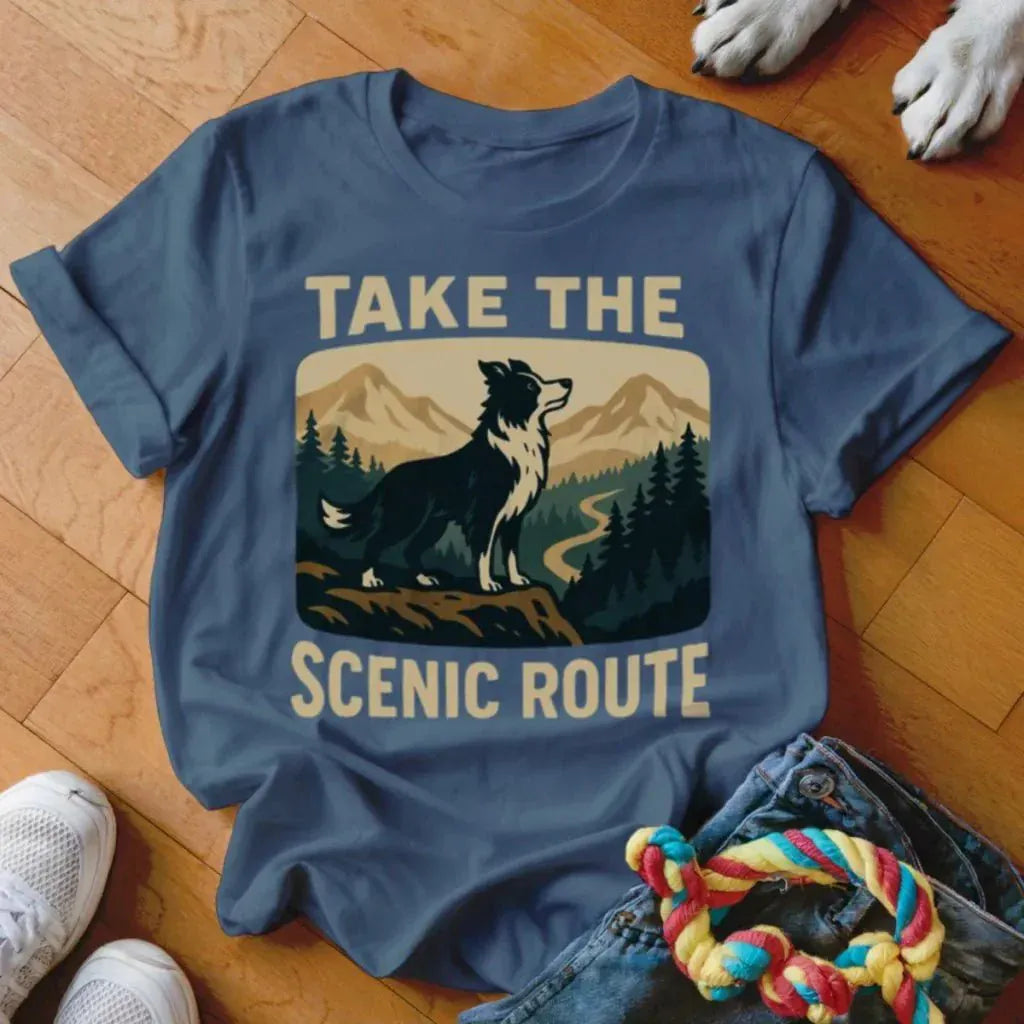 Take the Scenic Route Shirt - The Pawsitive Initiative