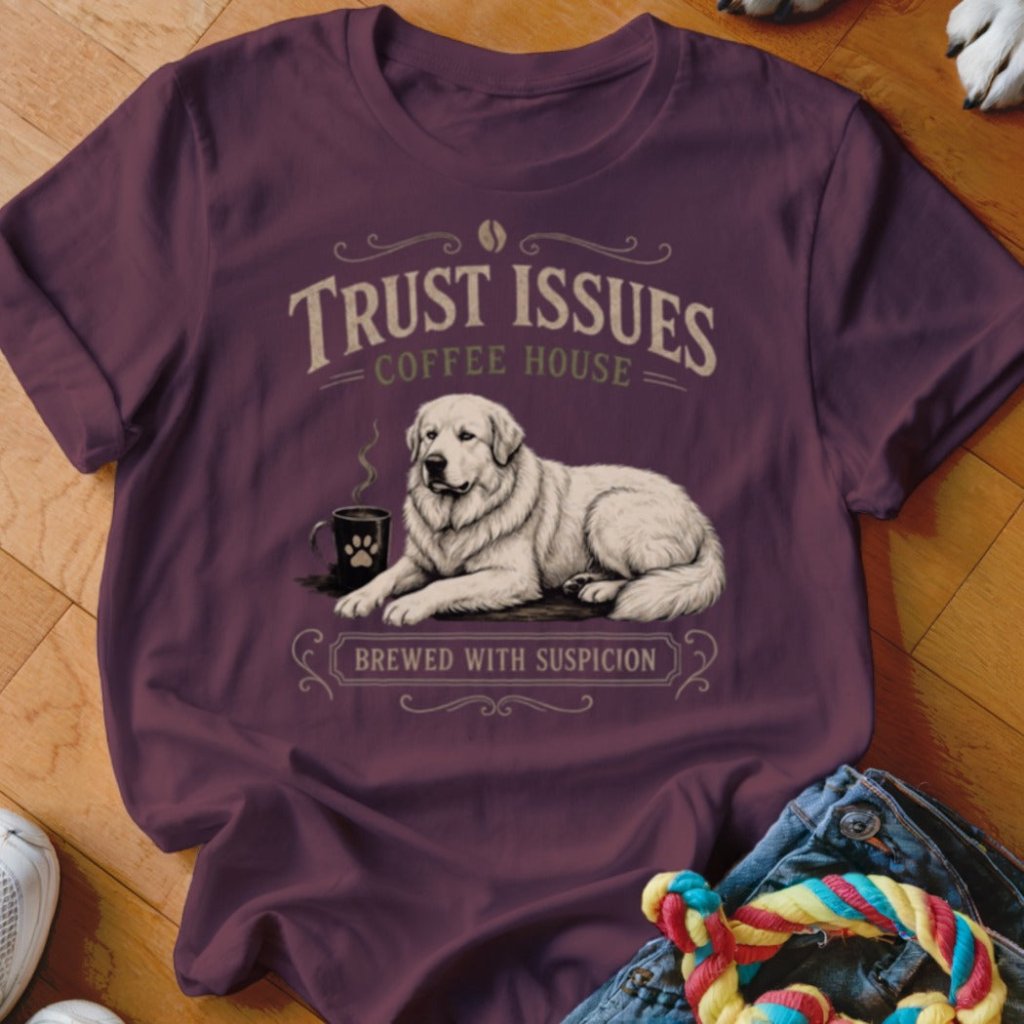 Trust Issues Great Pyrenees Shirt - The Pawsitive Initiative