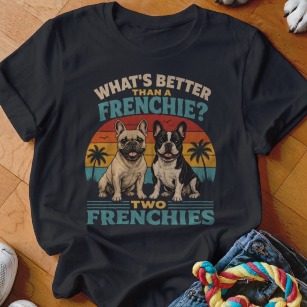 Two Frenchies Shirt - The Pawsitive Initiative