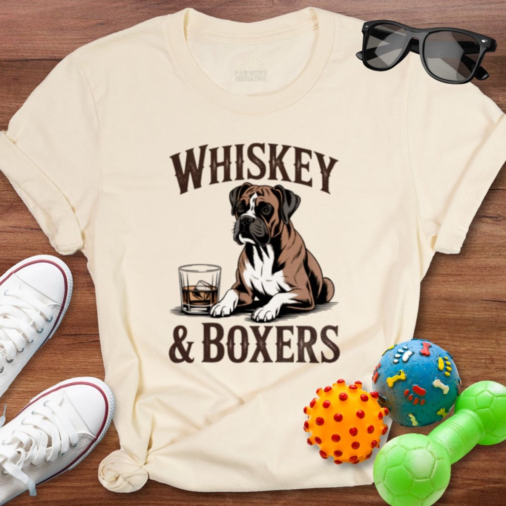 Whiskey & Boxers Shirt - The Pawsitive Initiative