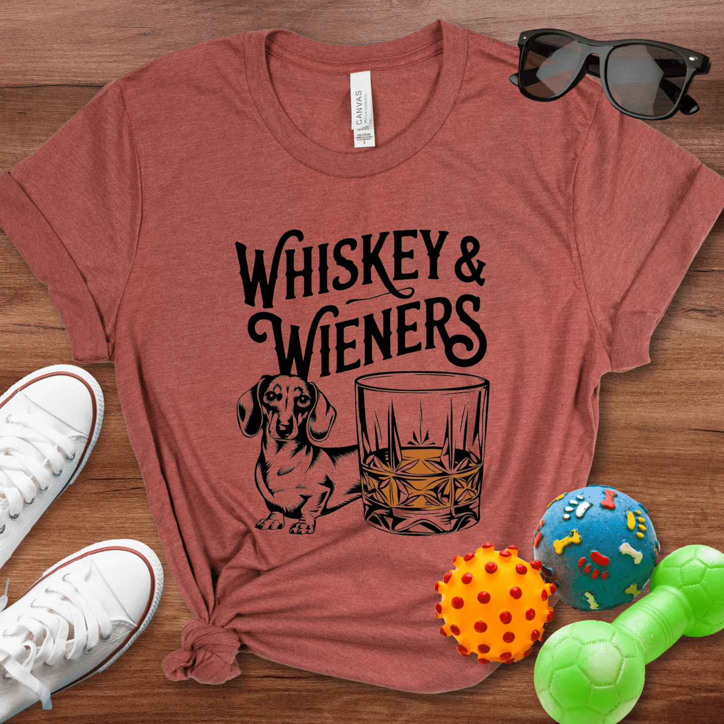 Whiskey & Wieners Shirt - The Pawsitive Initiative