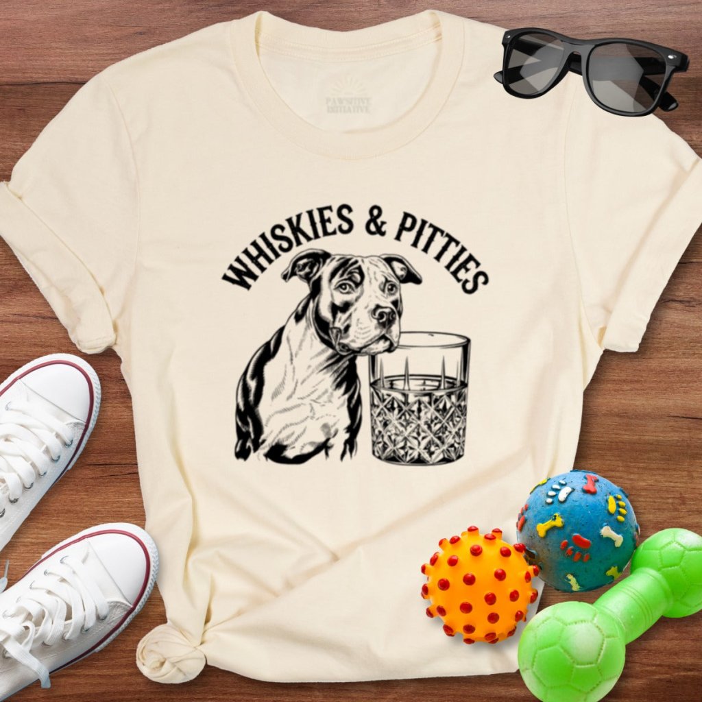 Whiskies & Pitties Shirt - The Pawsitive Initiative