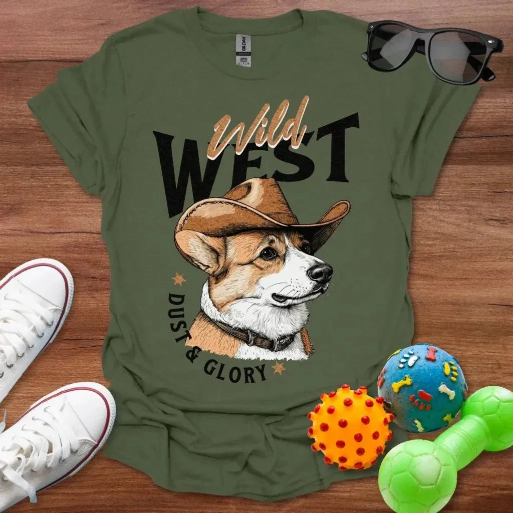 Wild West Corgi Shirt - The Pawsitive Initiative