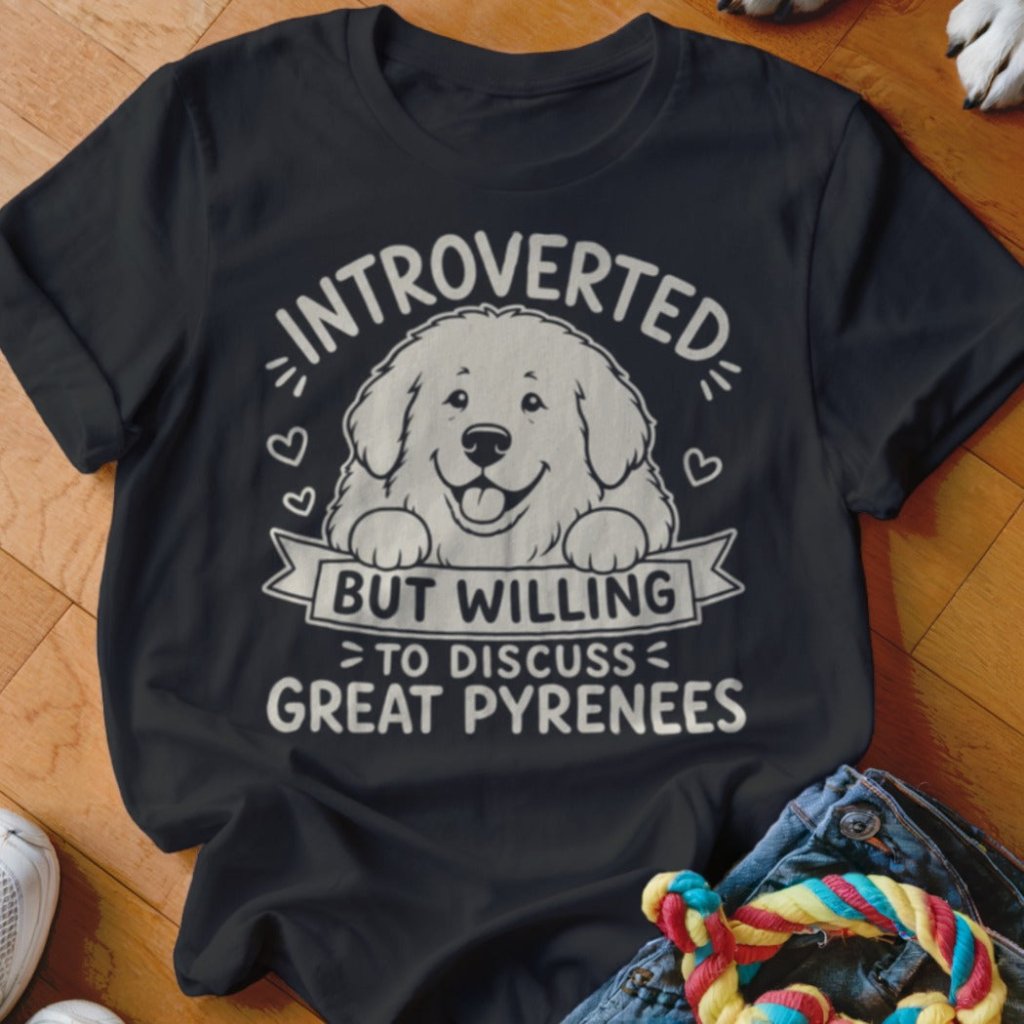 Willing to Discuss Great Pyrenees Shirt - The Pawsitive Initiative