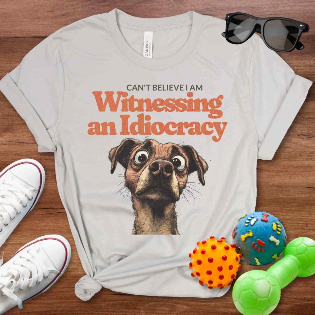 Witnessing Idiocracy Shirt - The Pawsitive Initiative