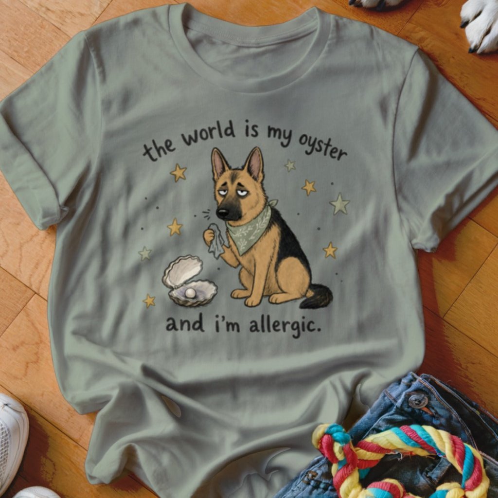 World Is My Oyster Shirt - The Pawsitive Initiative