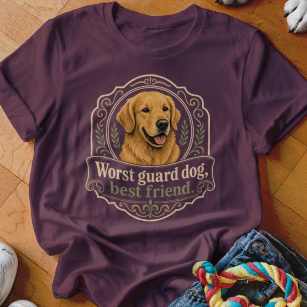 Worst Guard Dog Shirt - The Pawsitive Initiative