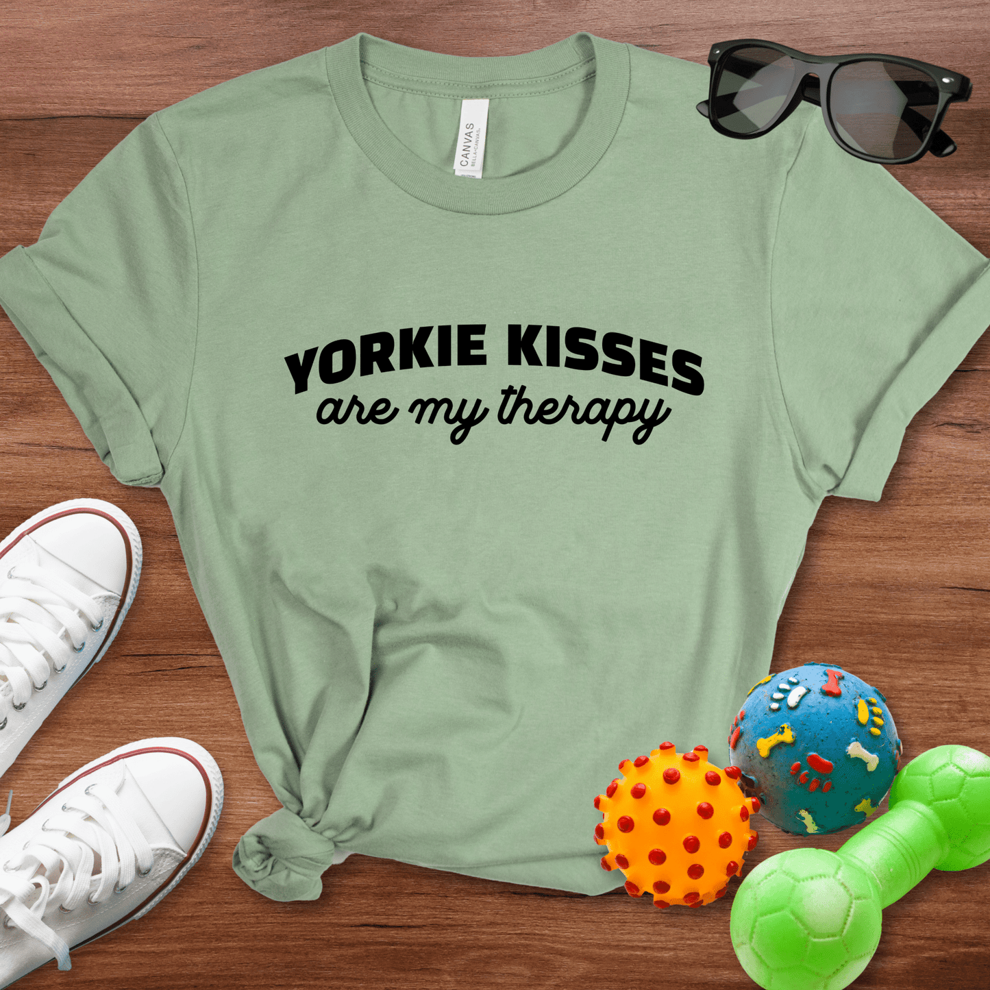 Yorkie Kisses Shirt - The Pawsitive Initiative