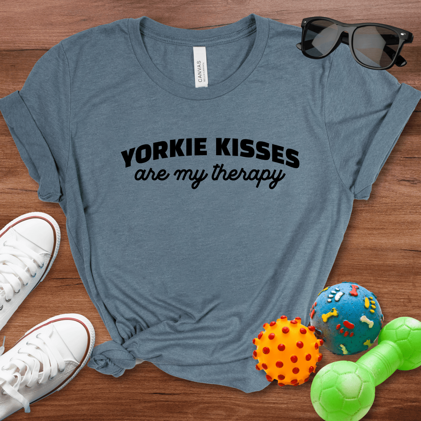 Yorkie Kisses Shirt - The Pawsitive Initiative