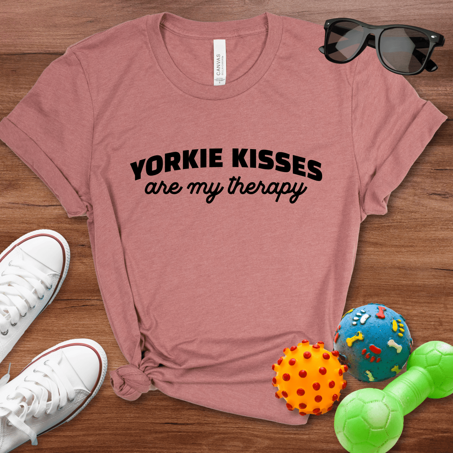 Yorkie Kisses Shirt - The Pawsitive Initiative