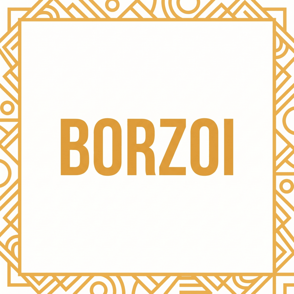 Borzoi T-shirts - The Pawsitive Initiative