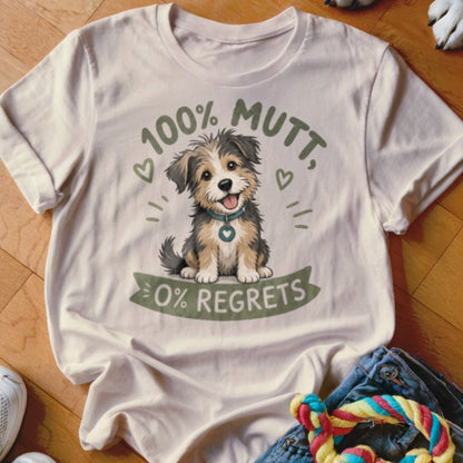 0% Regrets Shirt - The Pawsitive Initiative