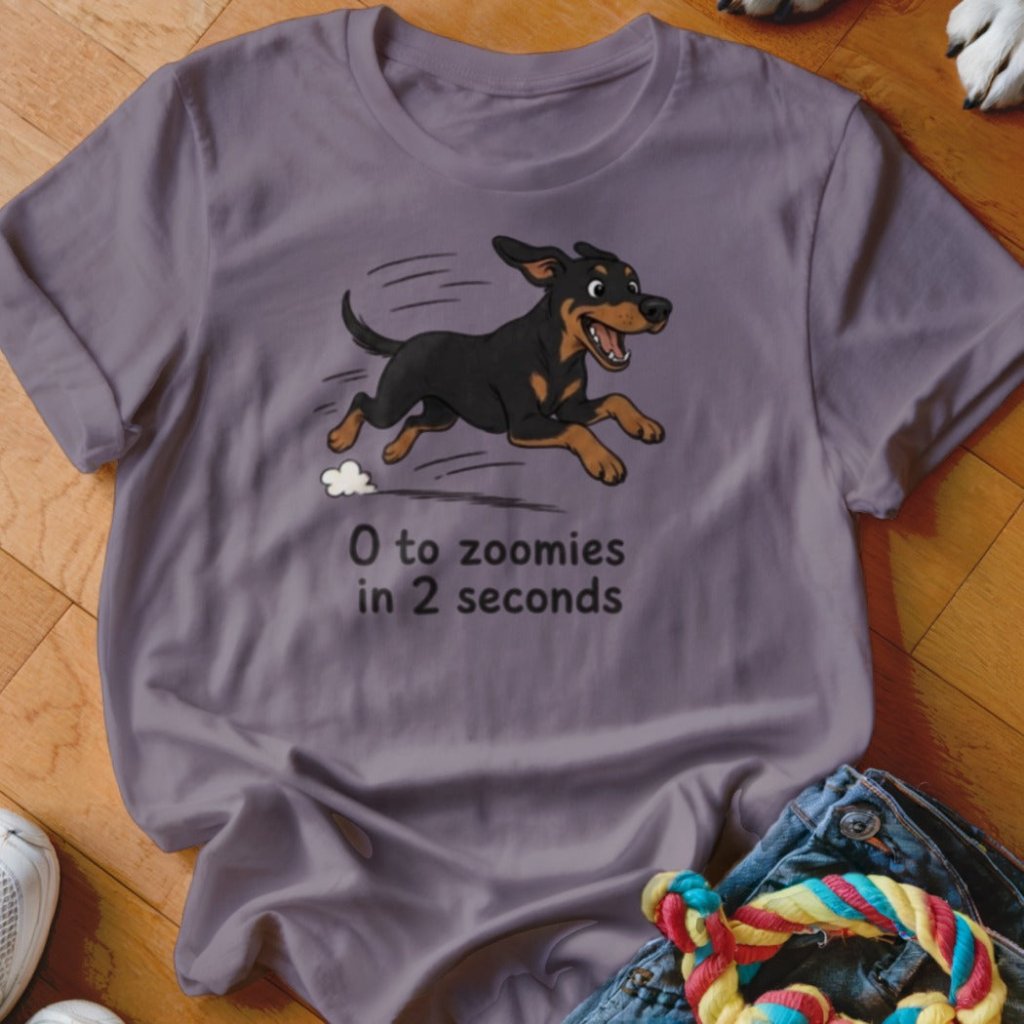 0 to Zoomies Shirt - The Pawsitive Initiative