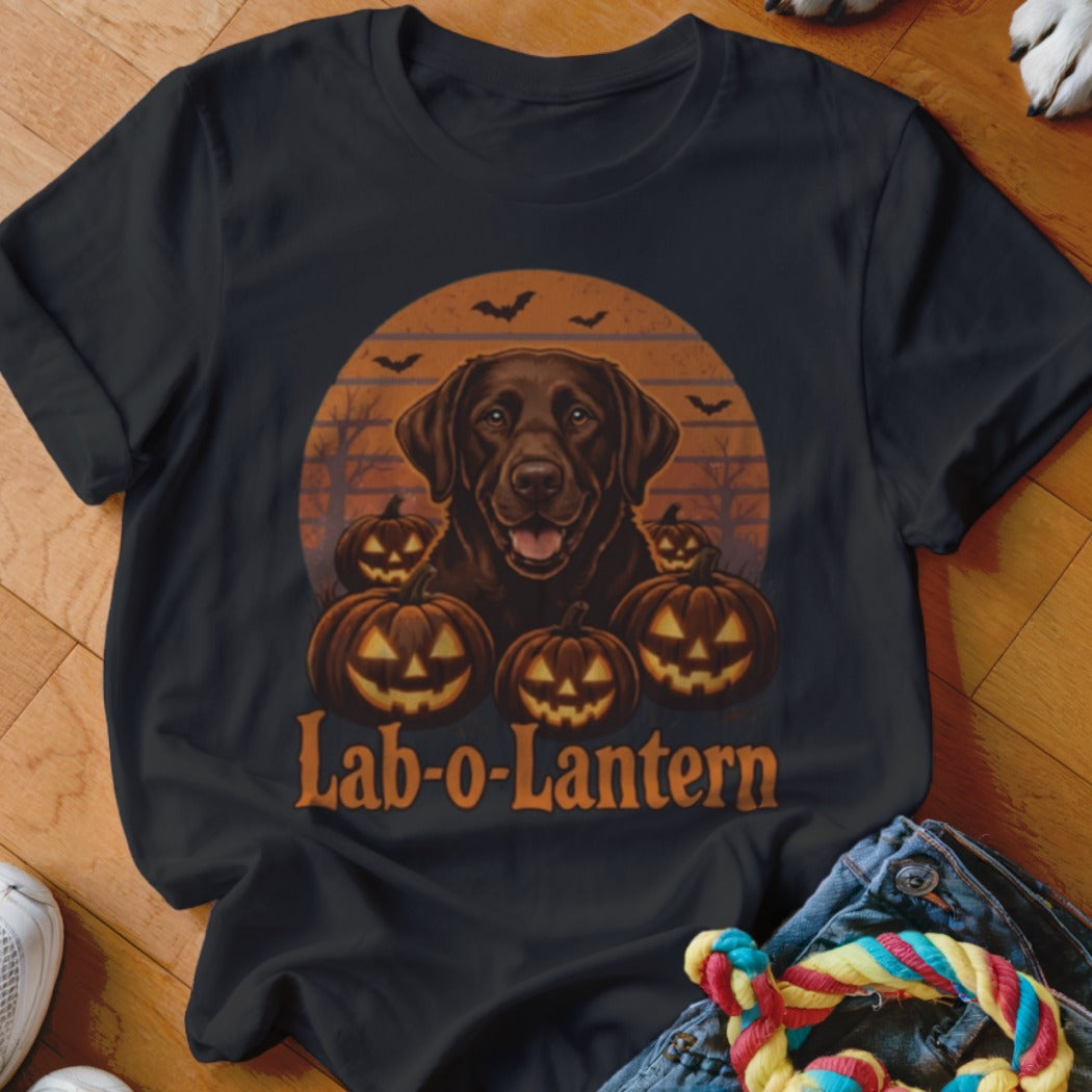 Lab-o-Lantern Chocolate Lab Shirt