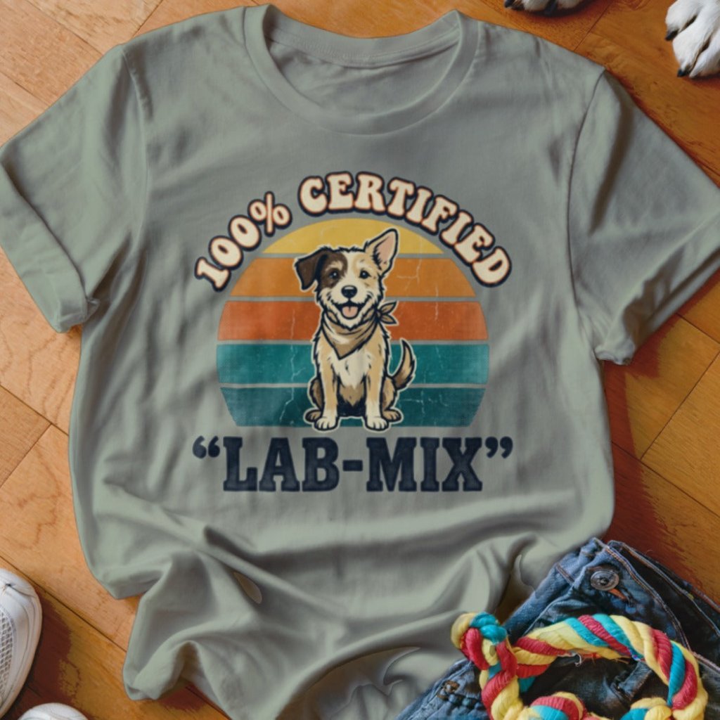 100% Certified Lab Mix Shirt - The Pawsitive Initiative