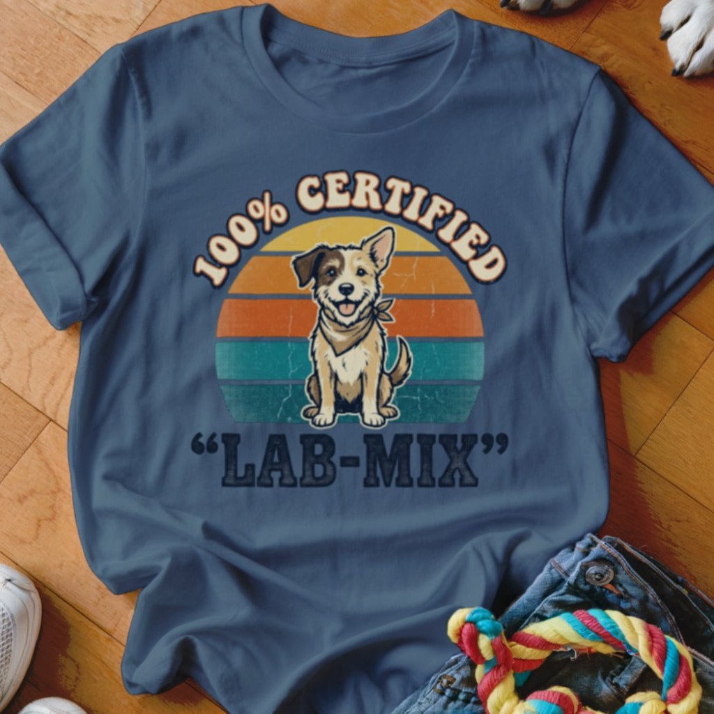 100% Certified Lab Mix Shirt - The Pawsitive Initiative