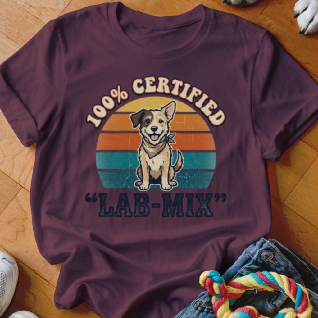 100% Certified Lab Mix Shirt - The Pawsitive Initiative