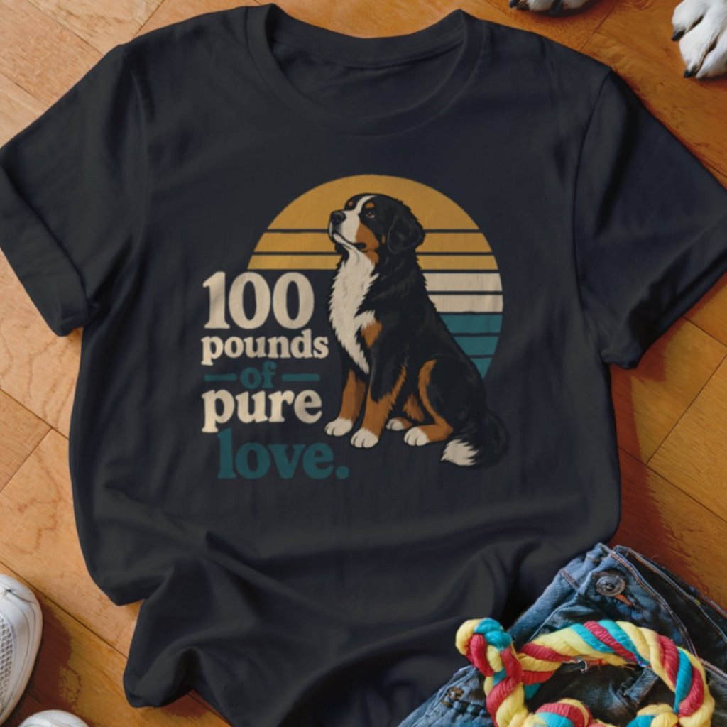 100 Pounds of Pure Love Shirt - The Pawsitive Initiative
