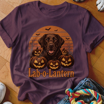Lab-o-Lantern Chocolate Lab Shirt