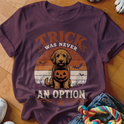 Trick Was Never An Option Doodle Shirt