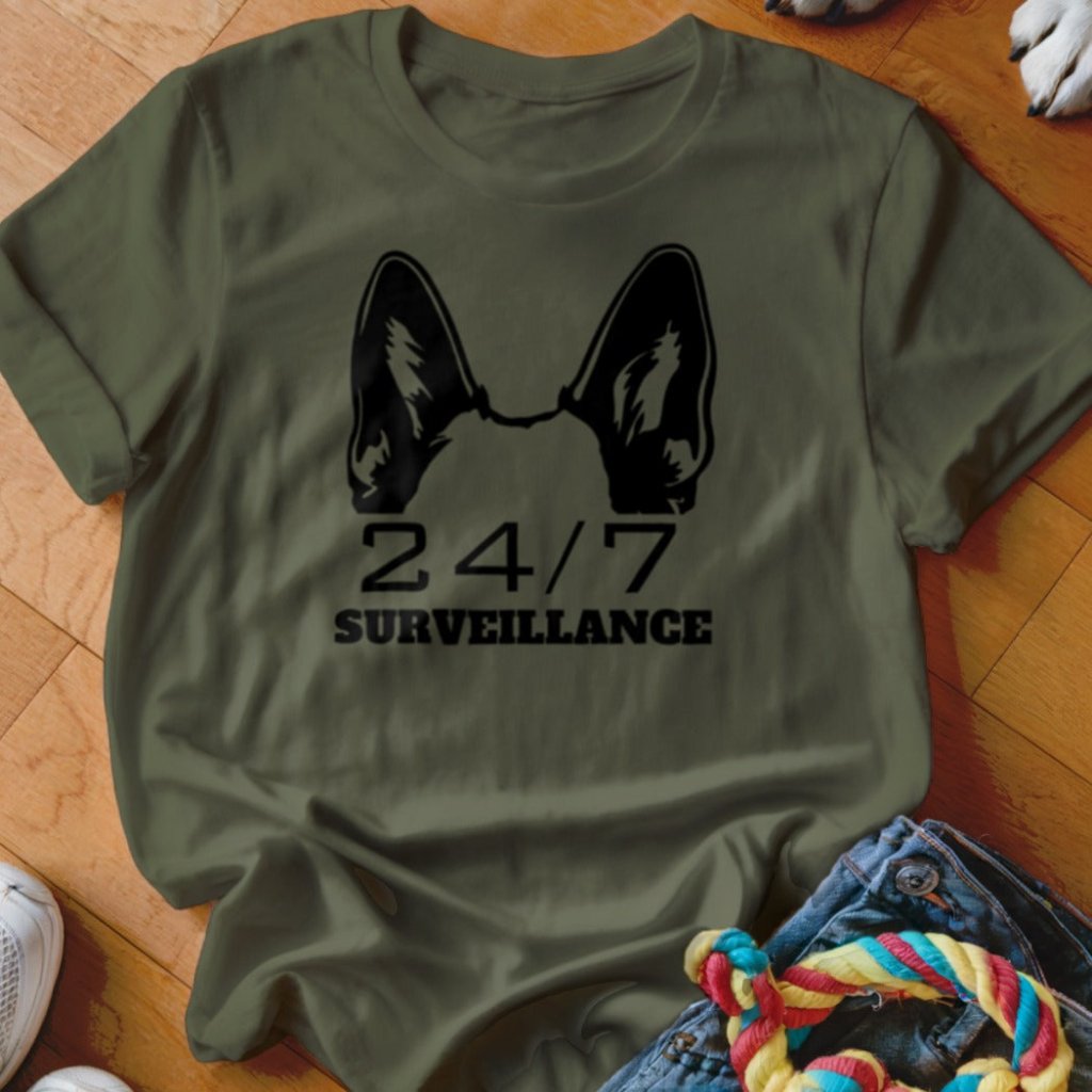 24/7 Surveillance Shirt - The Pawsitive Initiative