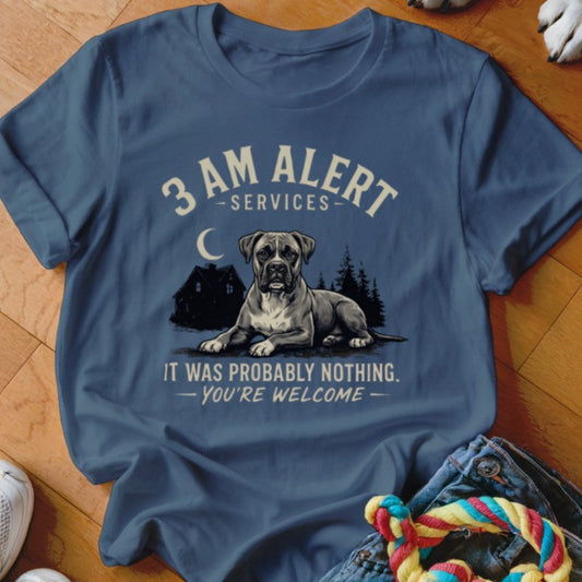 3 AM Alert Services Boxer Shirt - The Pawsitive Initiative