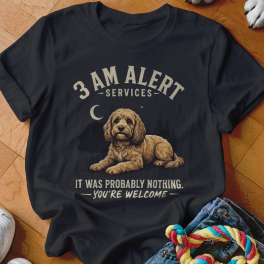 3 AM Alert Services Cavapoo Shirt - The Pawsitive Initiative