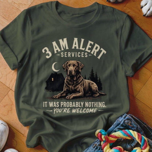 3 AM Alert Services Chessie Shirt - The Pawsitive Initiative